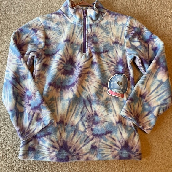NWT btween Girls’ Tie-Dye Fleece Pullover 8 - Picture 2 of 11